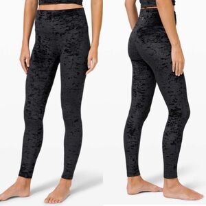 Lululemon Wunder Lounge High-Rise Tight 28" Velvet